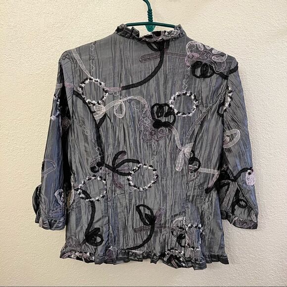 Agora Graphic Jacket Size Small - Picture 3 of 5